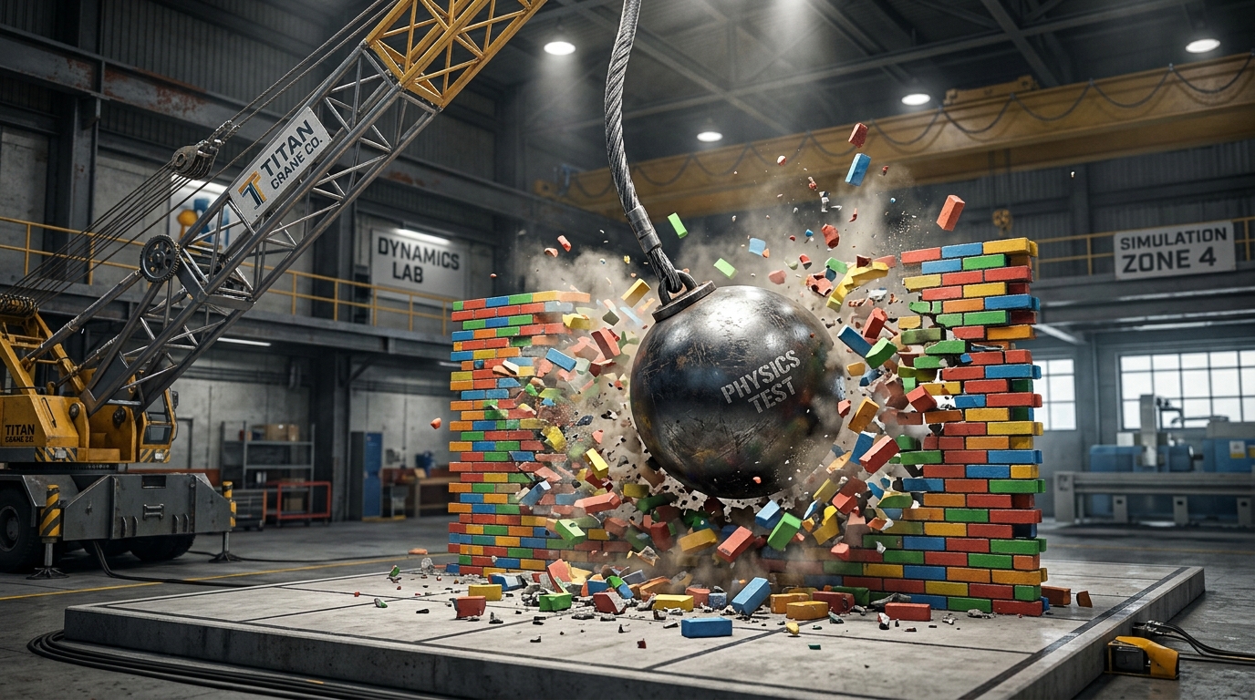 Soft-Body Wrecking Ball & Rope