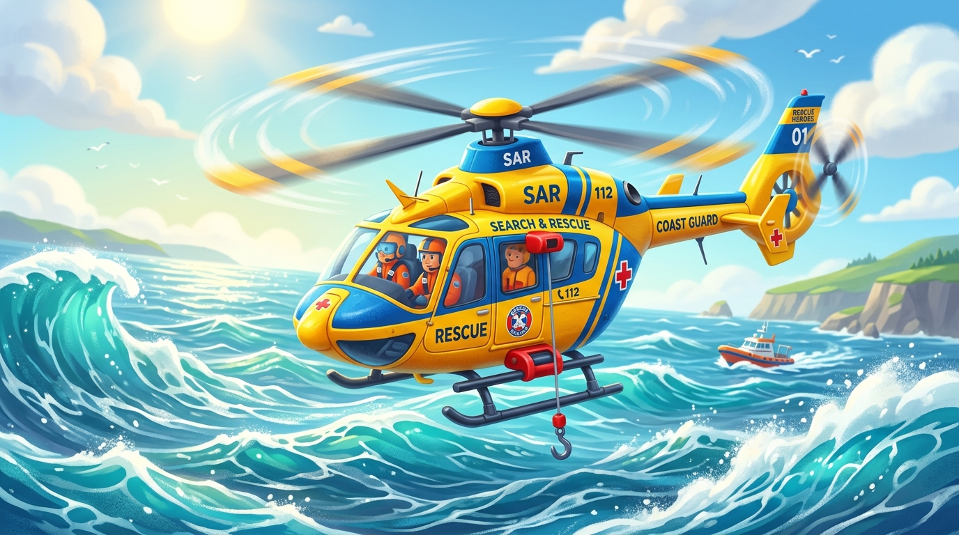 SAR Rescue Helicopter Assembly